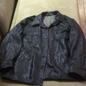 Leather jacket